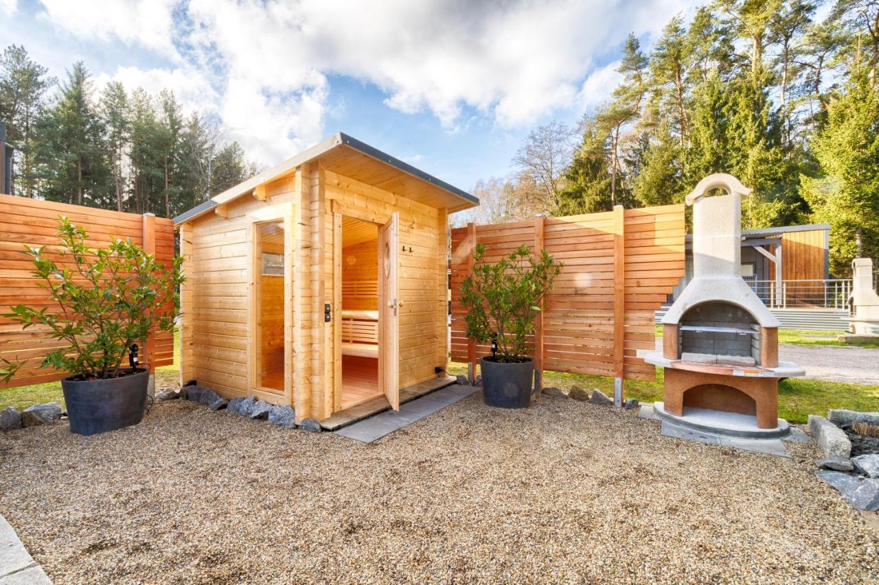 Mobilheim Am Murner See - Private Sauna + Privater Badezuber Wackersdorf Exteriör bild